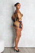Uria Asymmetric Mini Dress